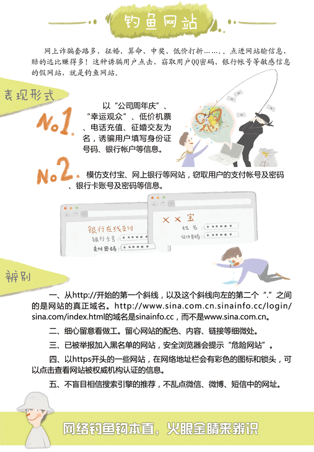 一张图破解最常见的五类网络陷阱