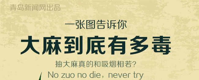 一张图告诉你 大麻到底有多毒